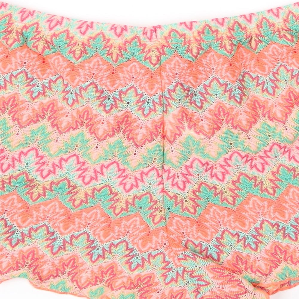 Primark Girls Multicoloured Argyle/Diamond  Hot Pants Shorts Size 12-13 Years