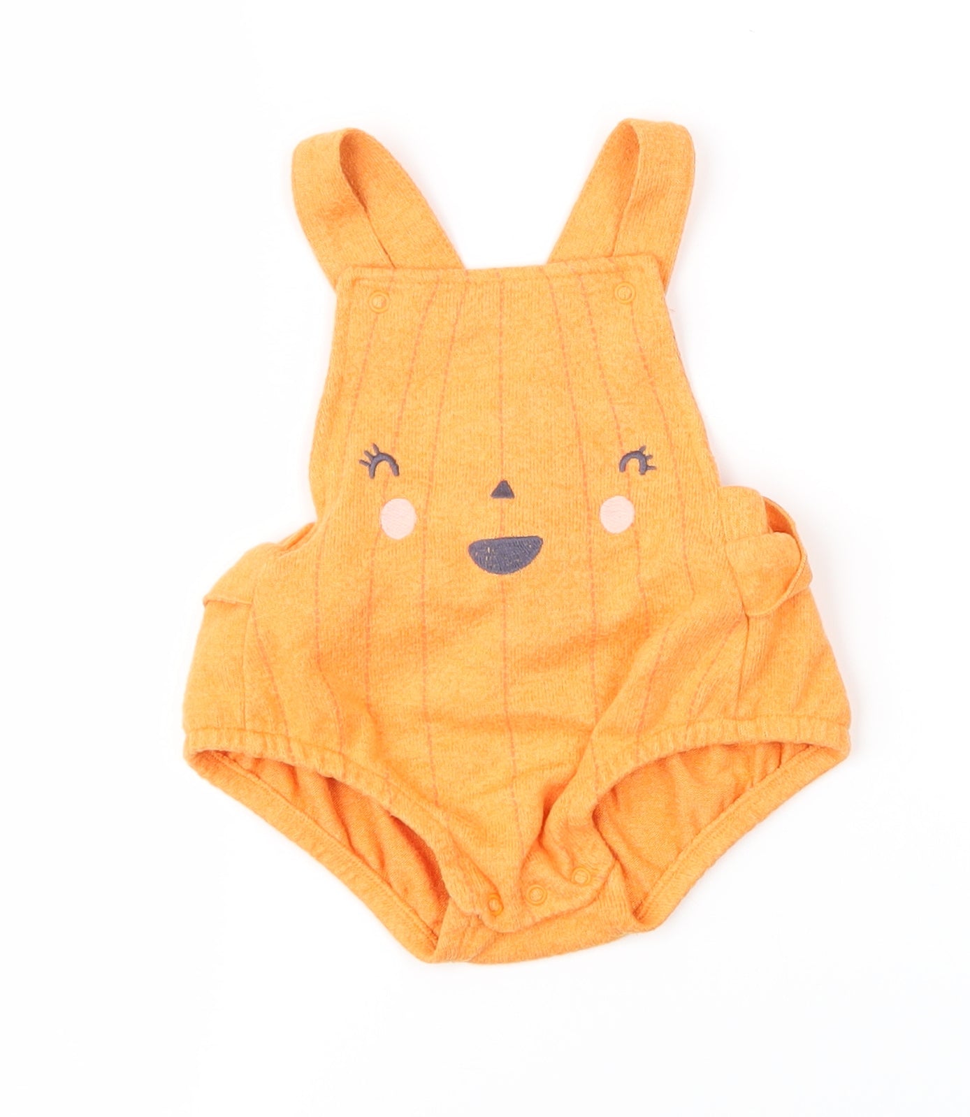 George Baby Orange   Coverall One-Piece Size 6-9 Months