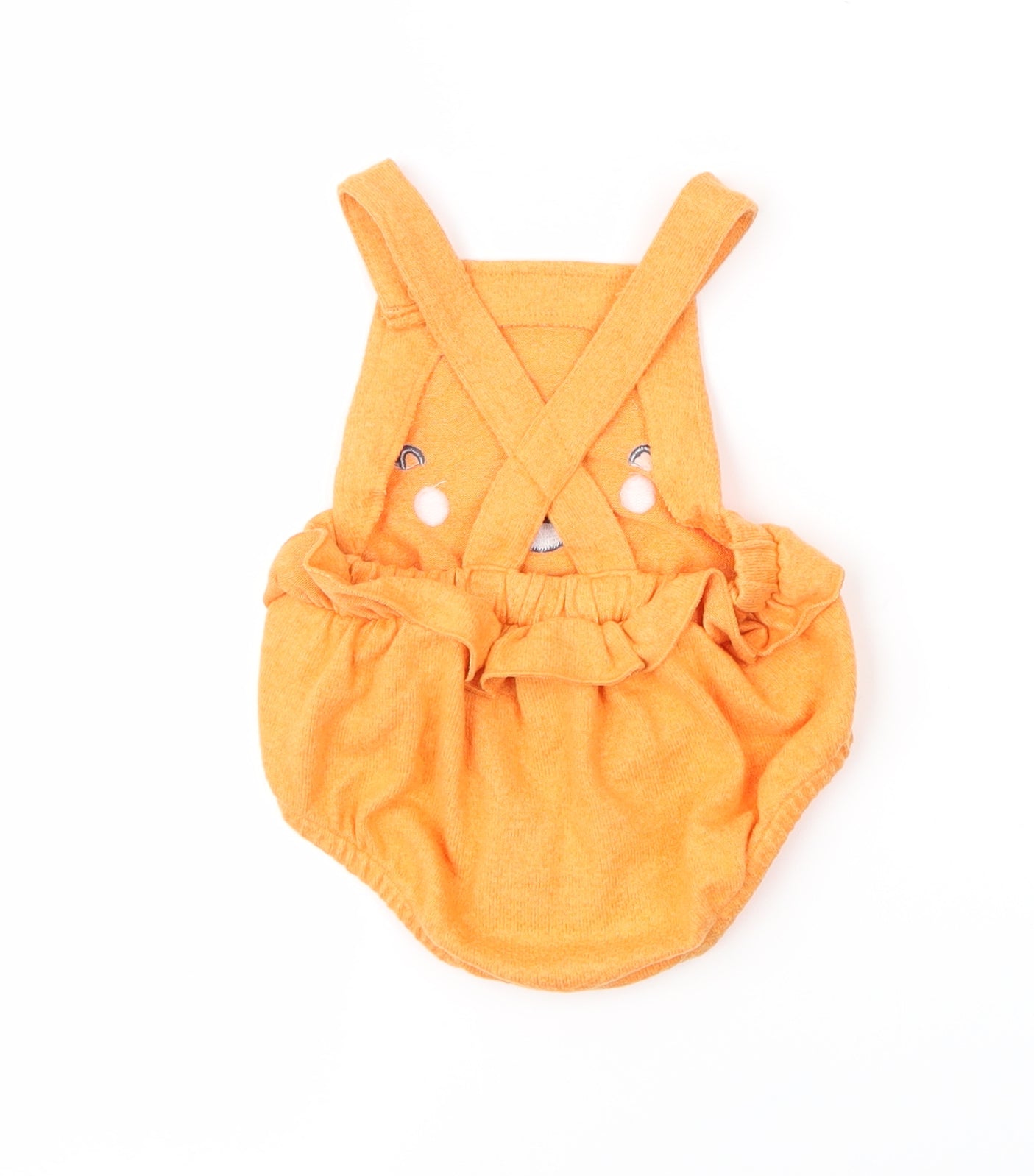 George Baby Orange   Coverall One-Piece Size 6-9 Months
