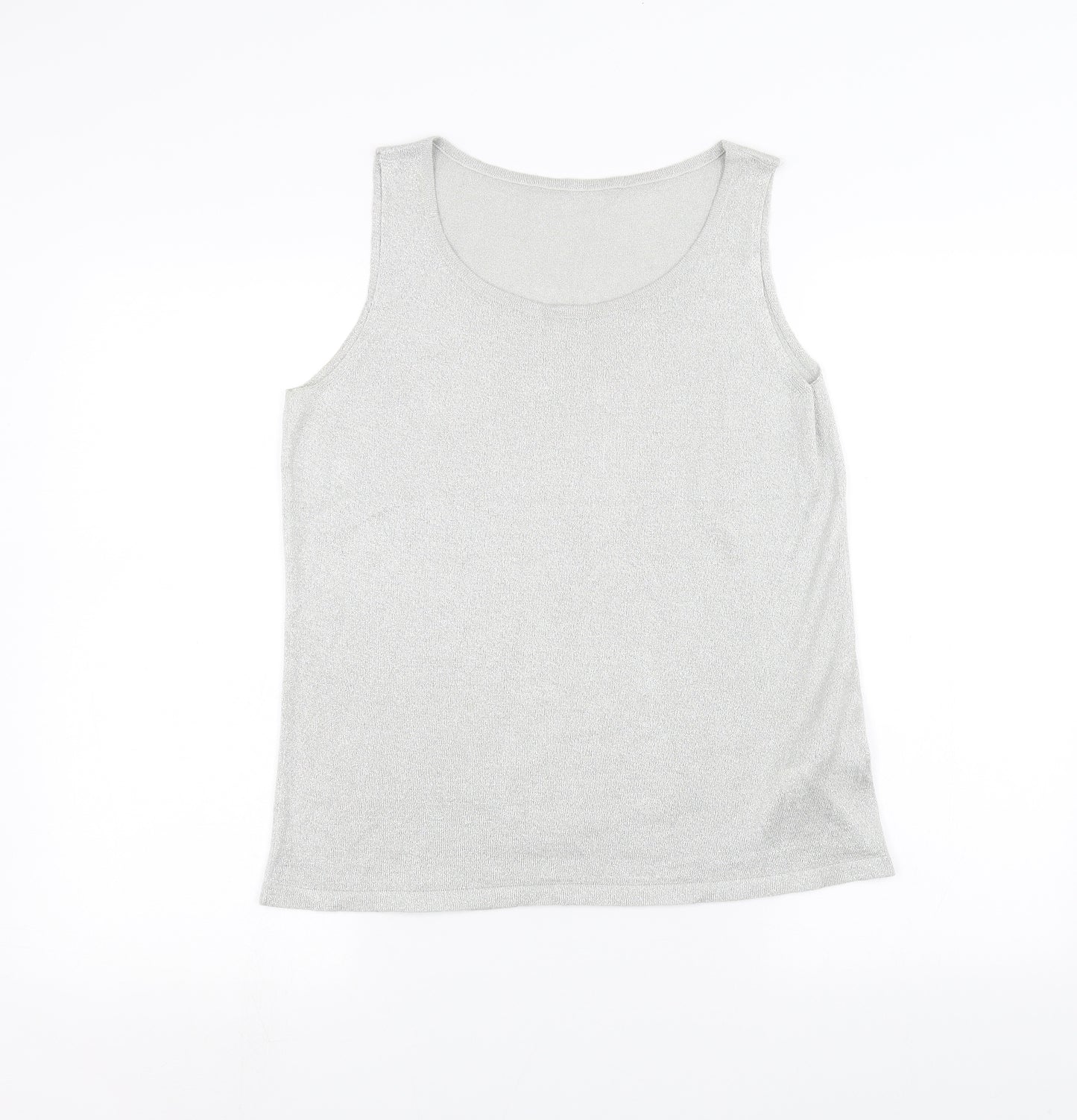 Marks and Spencer Womens Grey   Basic T-Shirt Size 12