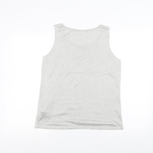 Marks and Spencer Womens Grey   Basic T-Shirt Size 12