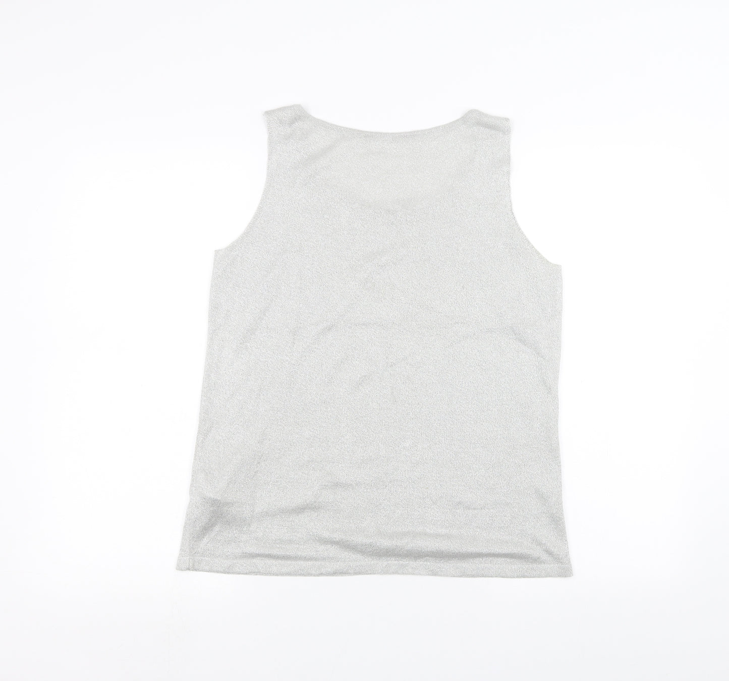 Marks and Spencer Womens Grey   Basic T-Shirt Size 12