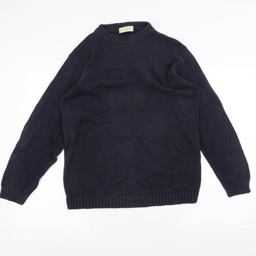 Best basics Womens Blue   Pullover Jumper Size 10