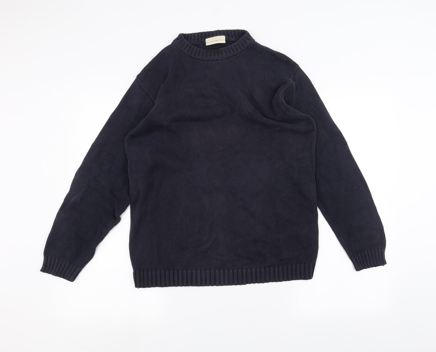 Best basics Womens Blue   Pullover Jumper Size 10
