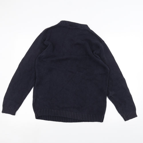Best basics Womens Blue   Pullover Jumper Size 10