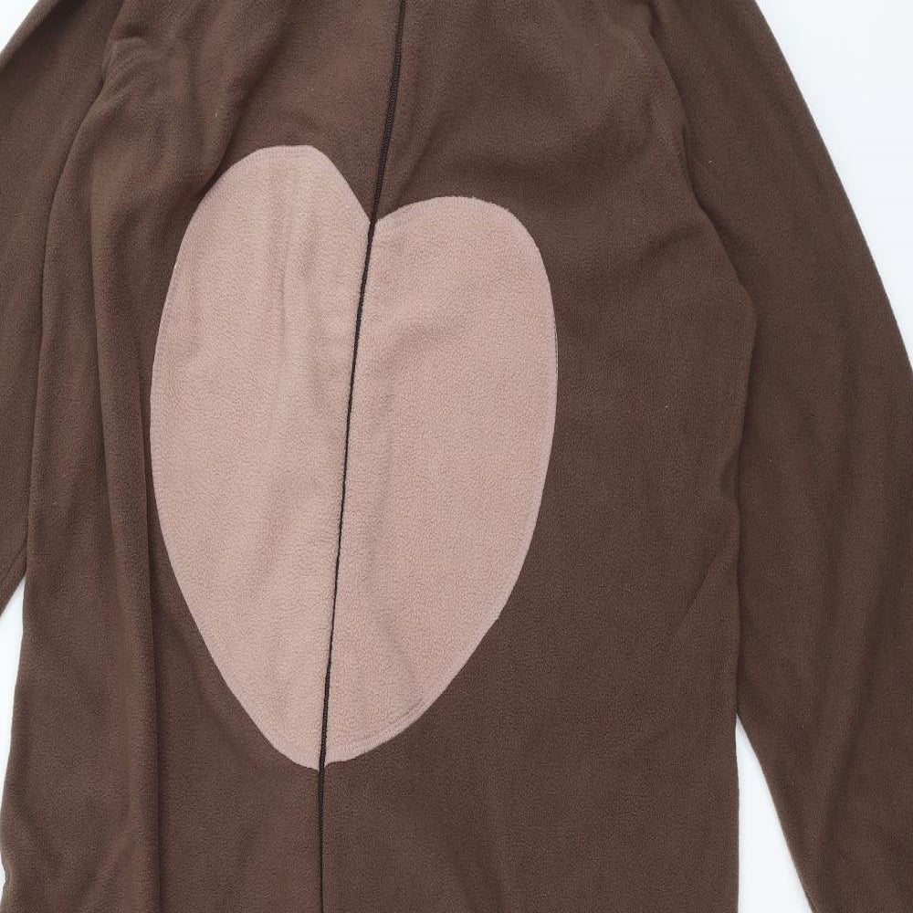 Primark Womens Brown Solid  Babydoll One Piece Size 12  - Reindeer