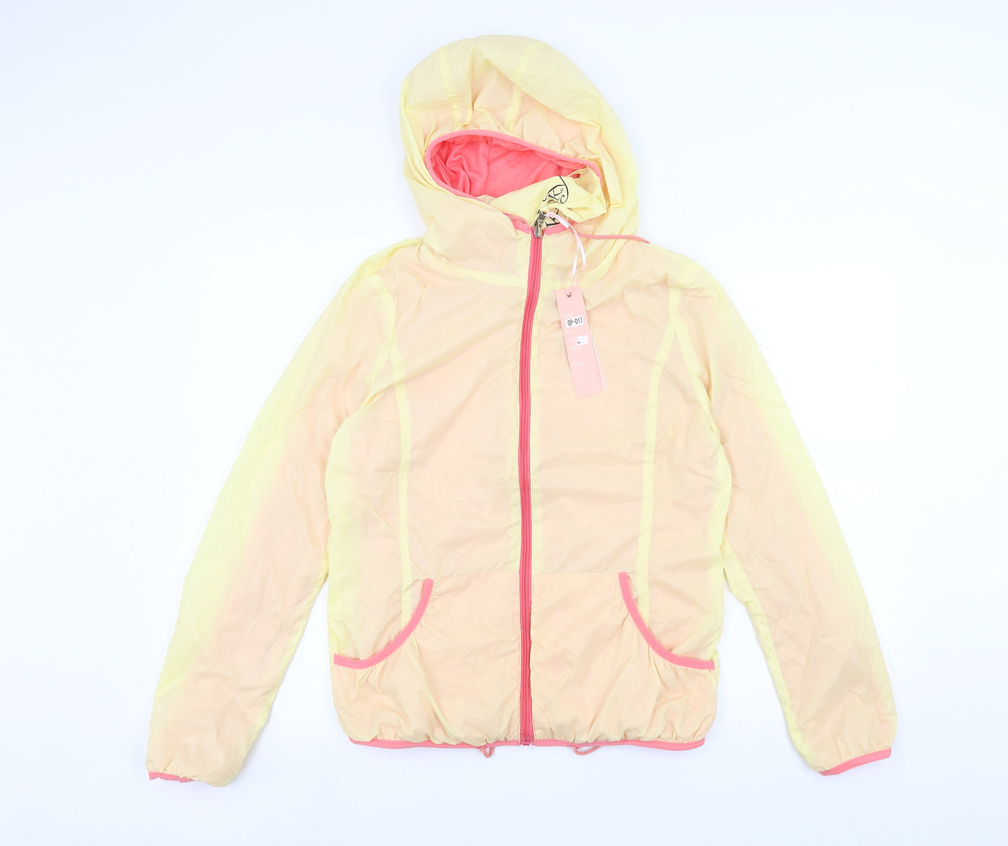 Preworn Girls Yellow   Rain Coat Coat Size L