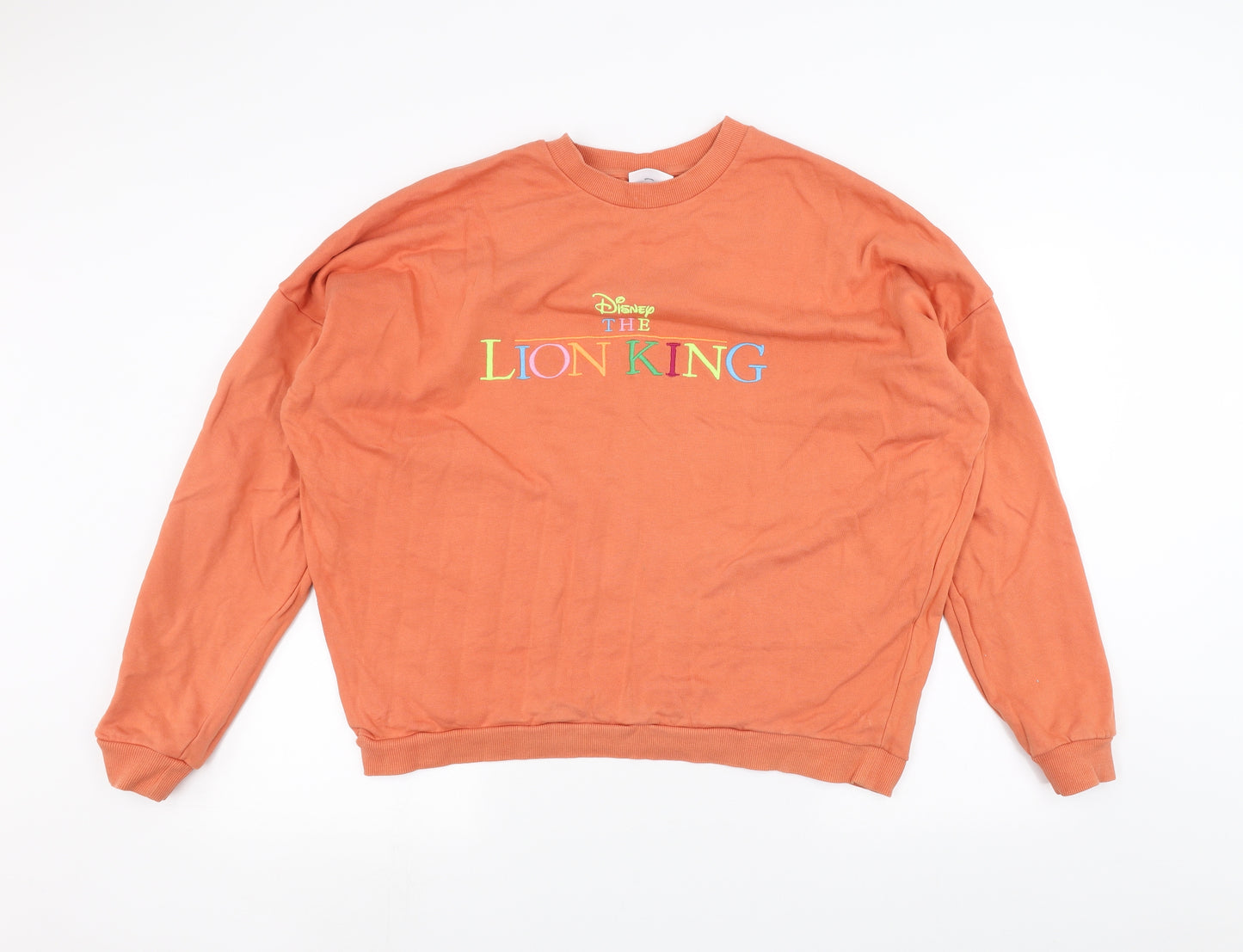 ASOS Mens Orange   Pullover Jumper Size M  - lion king