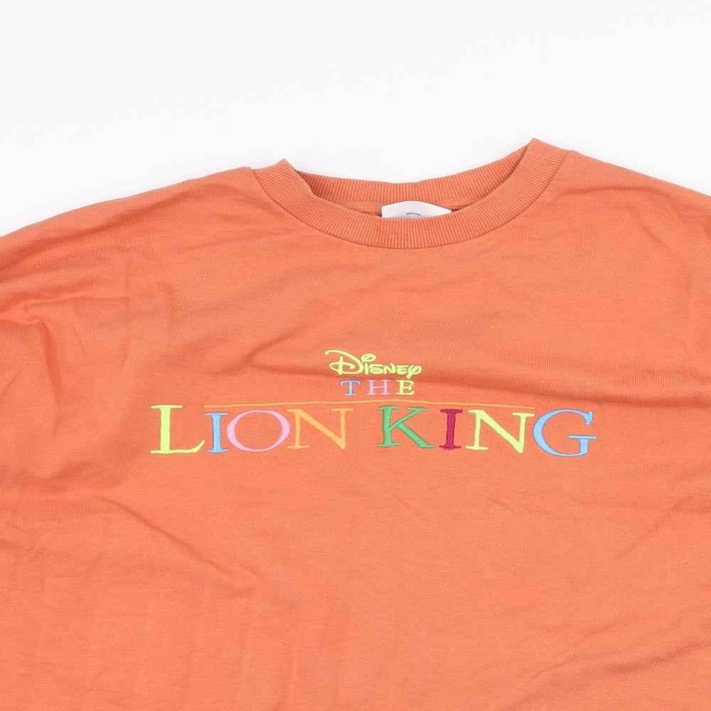 ASOS Mens Orange   Pullover Jumper Size M  - lion king