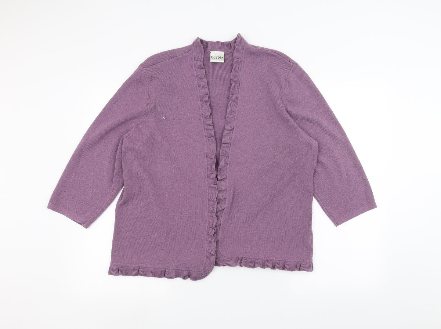 Eastex Womens Purple   Cardigan Jumper Size 18