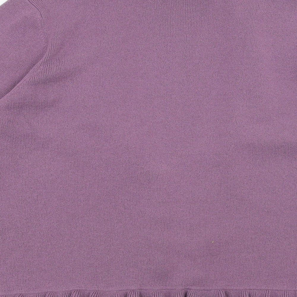 Eastex Womens Purple   Cardigan Jumper Size 18