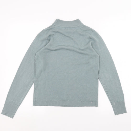 Mia Moda Womens Green   Pullover Jumper Size S