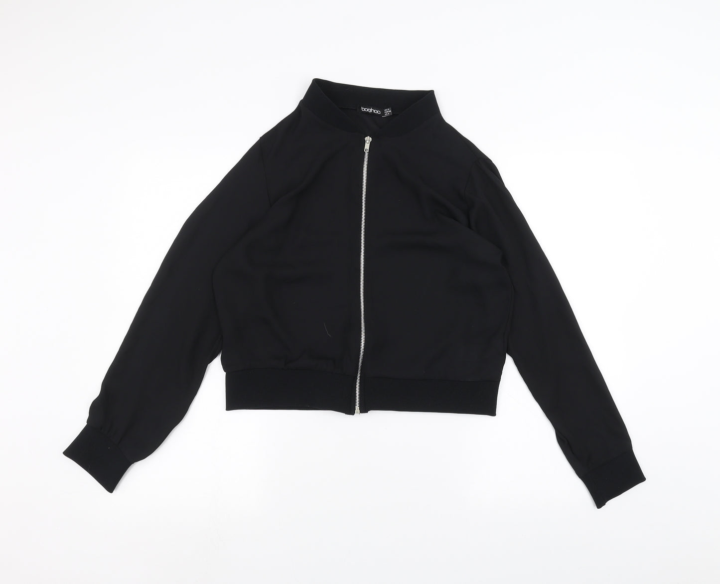 Boohoo Womens Black   Jacket  Size 12