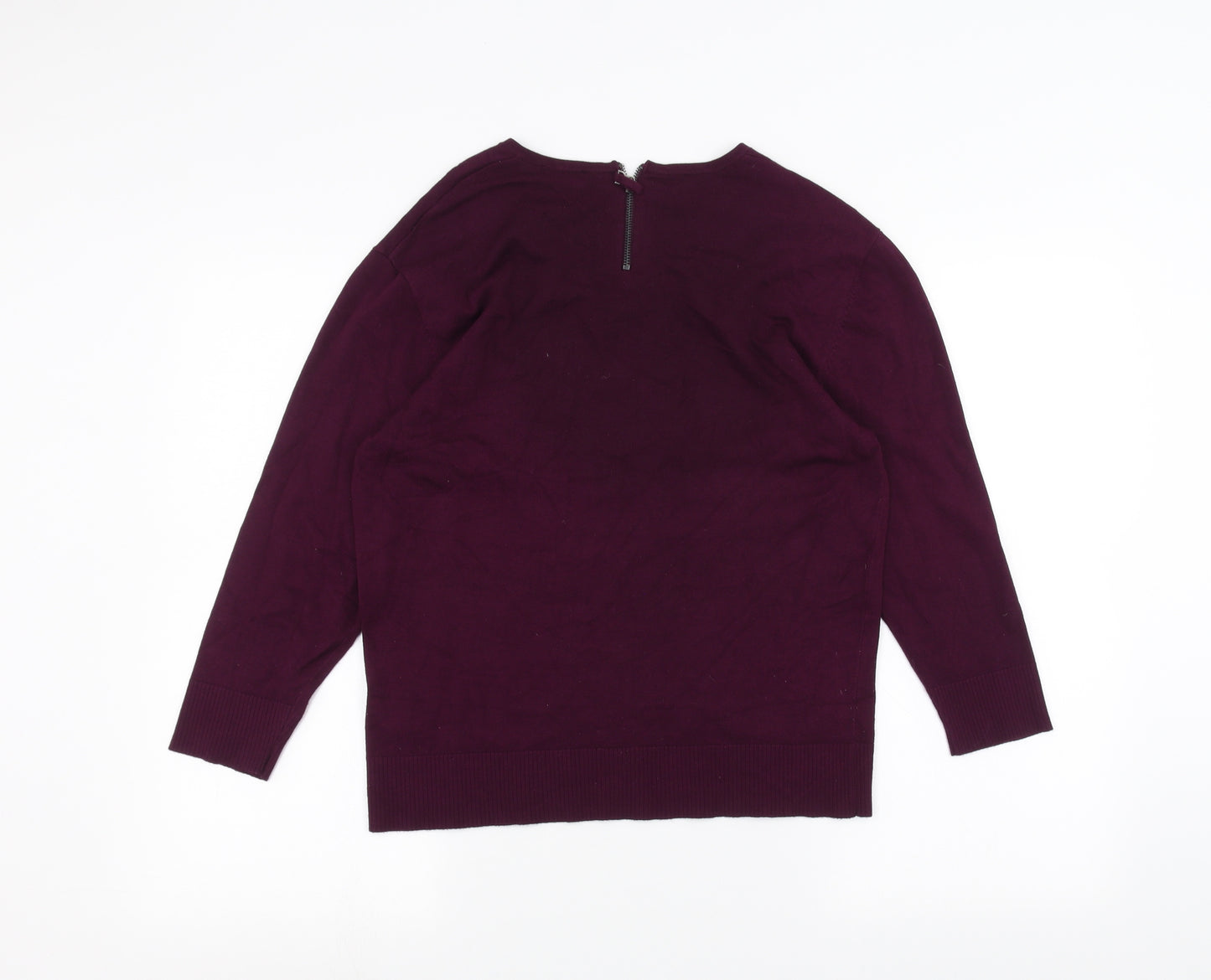 Gerry Weber Womens Purple   Basic T-Shirt Size 12