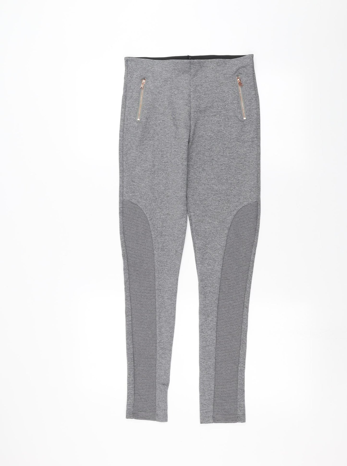 F&F Girls Grey   Jegging Trousers Size 12-13 Years
