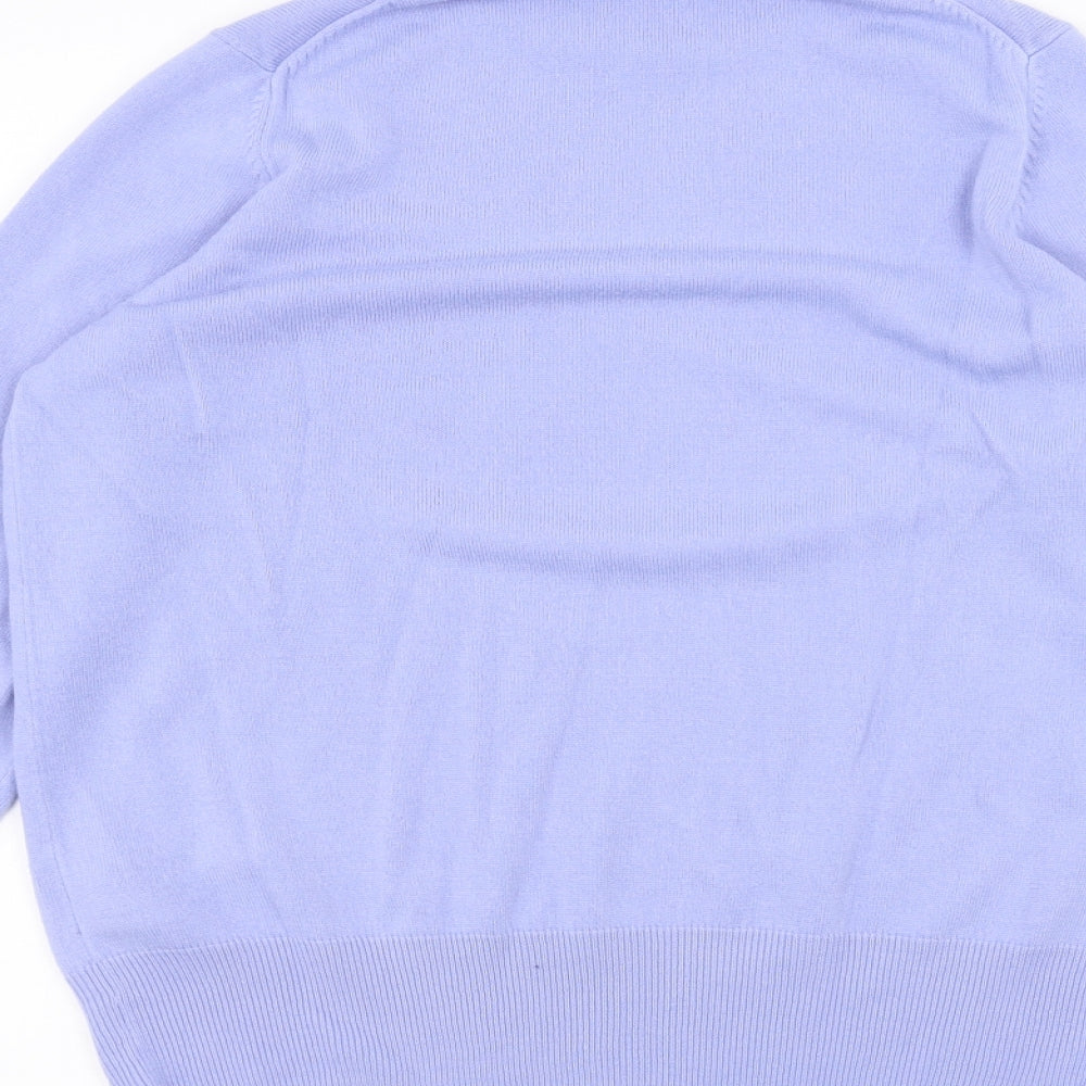 Marks and Spencer Womens Purple   Basic T-Shirt Size 14