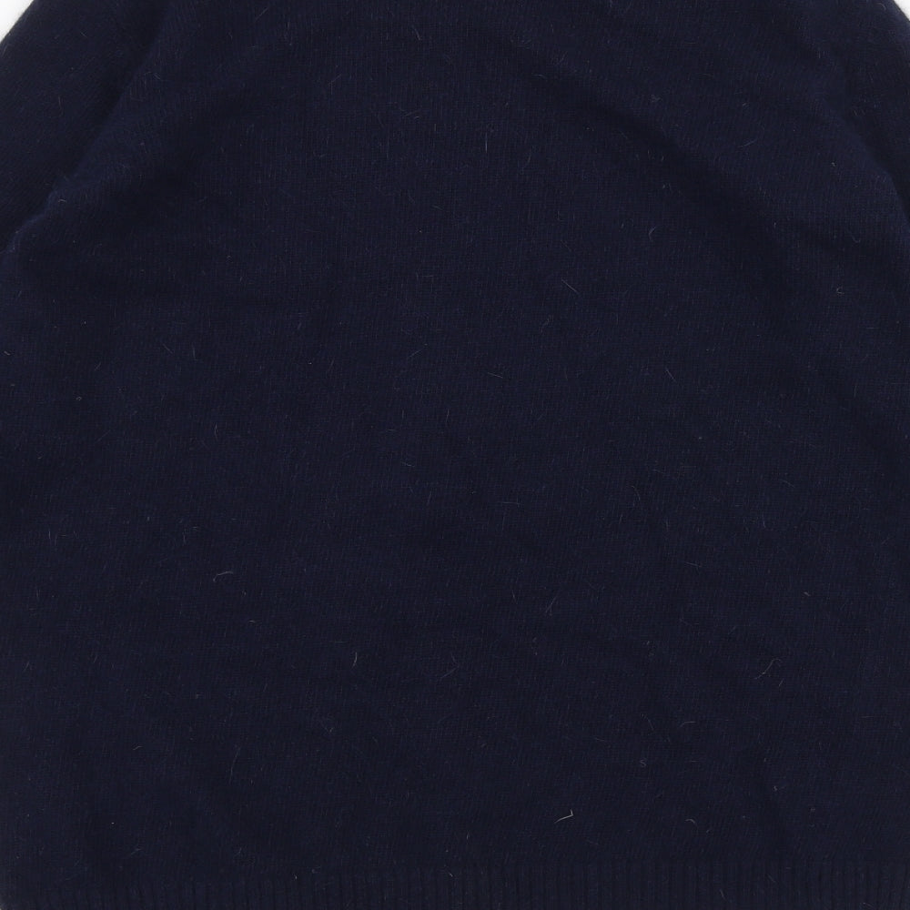 Illustrated People Womens Blue   Pullover Jumper Size S