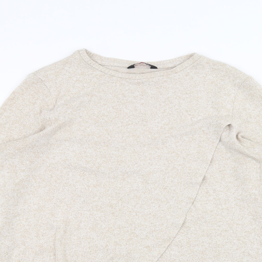George Womens White   Basic T-Shirt Size 10
