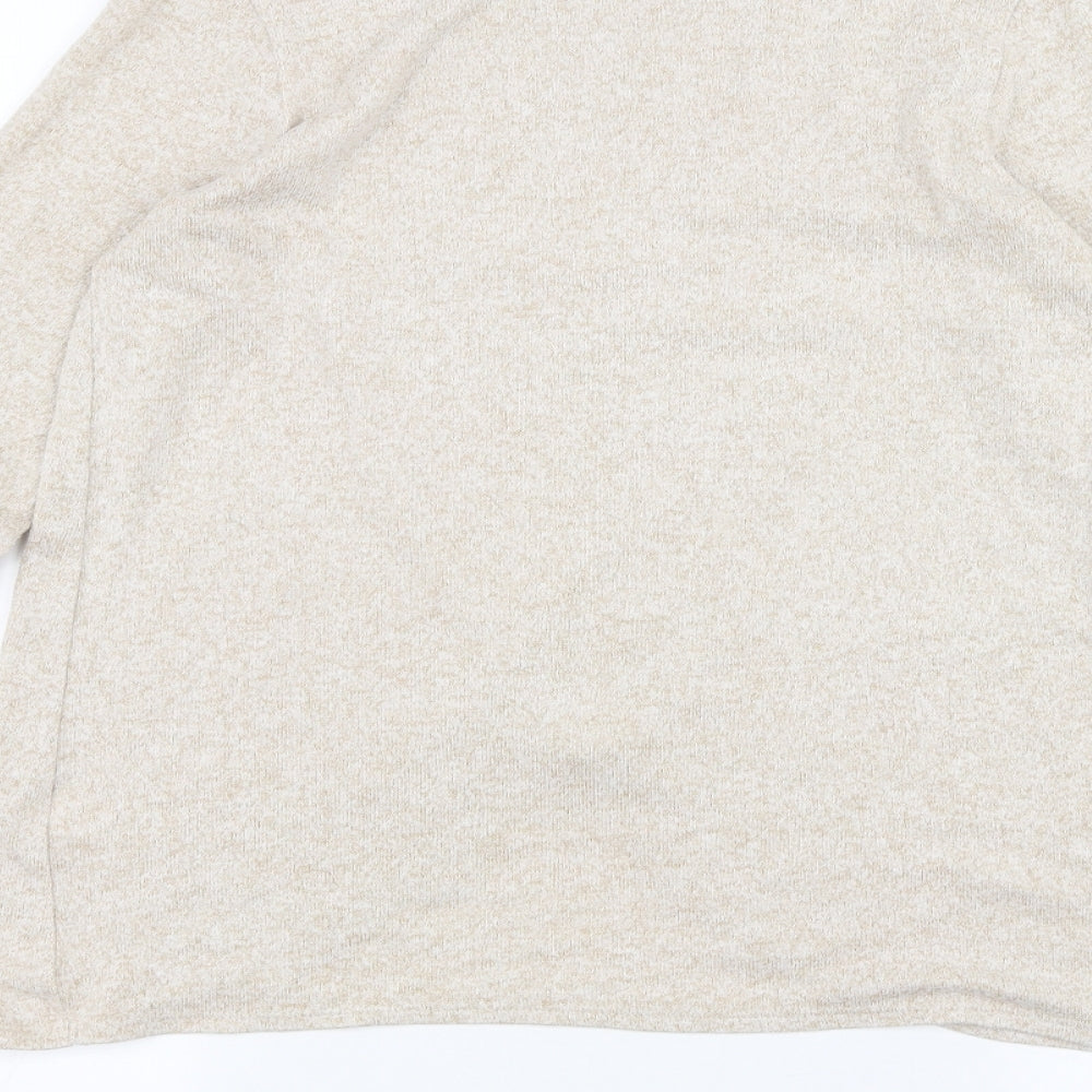 George Womens White   Basic T-Shirt Size 10