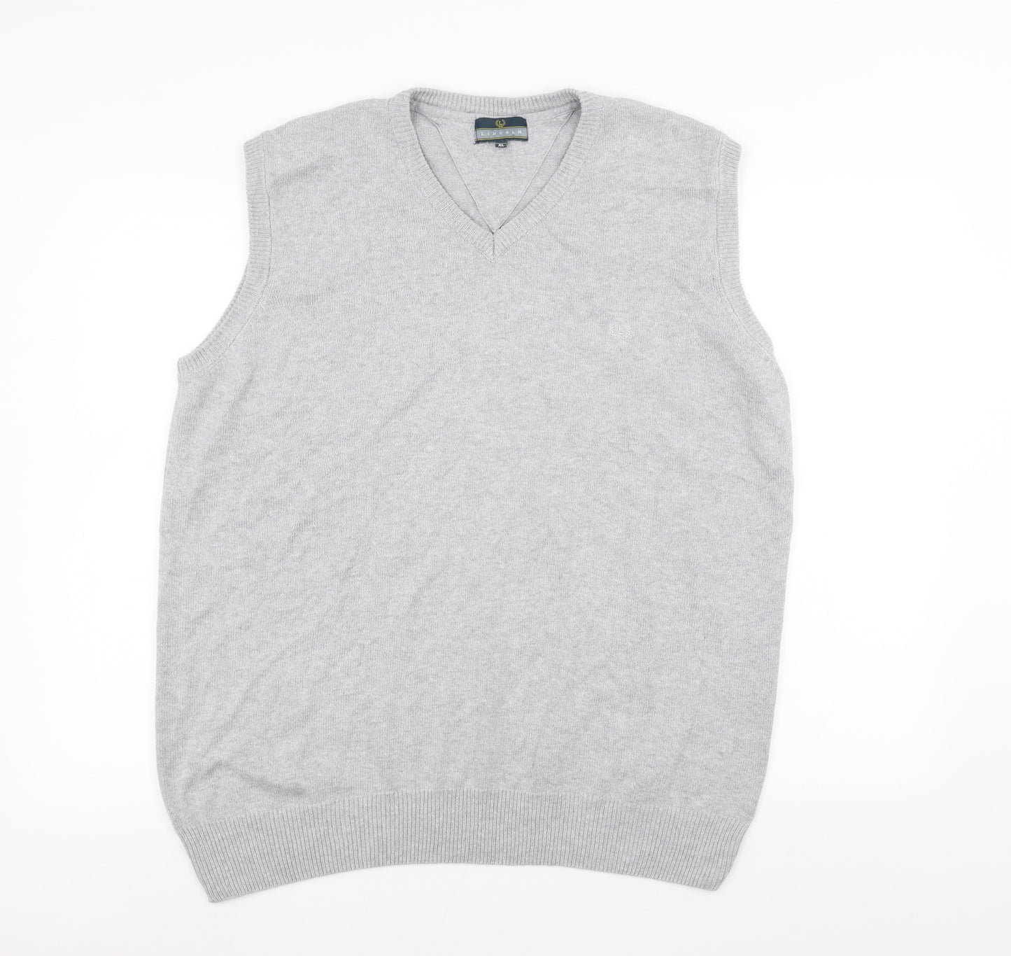 Lincoln Mens Grey   Pullover Jumper Size XL