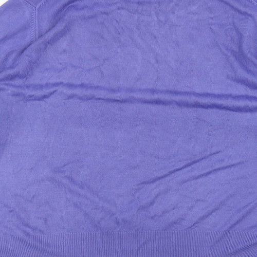 Marks and Spencer Womens Purple   Basic T-Shirt Size 18