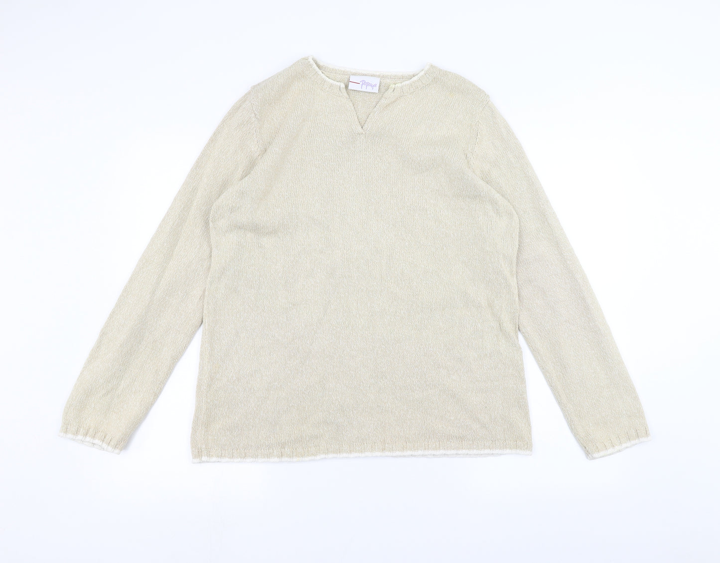 Papaya Womens Brown   Pullover Jumper Size 16
