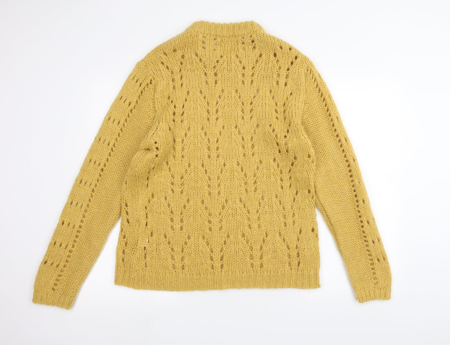 Yida Womens Yellow   Pullover Jumper Size L