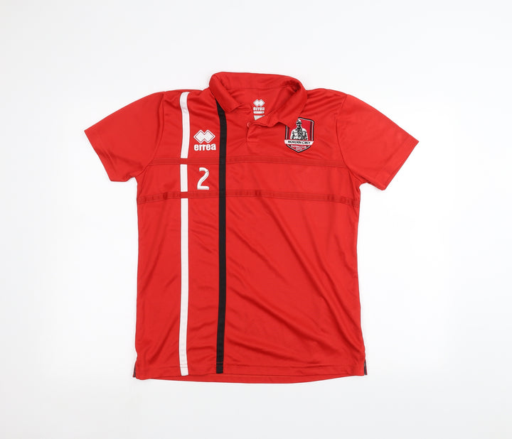 errea Mens Red T-Shirt Size S