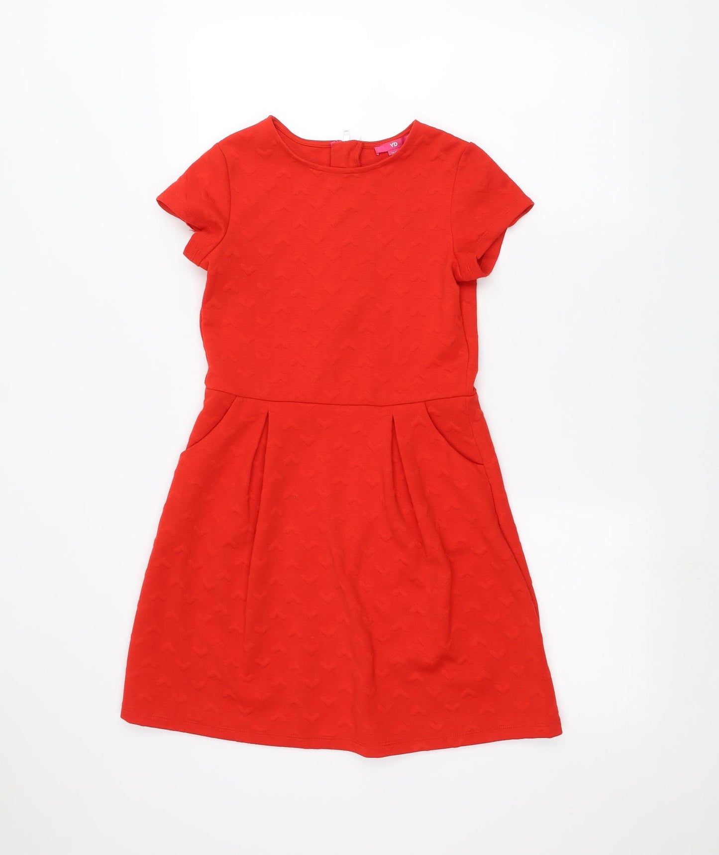 Young Dimension Girls Red   A-Line  Size 10-11 Years