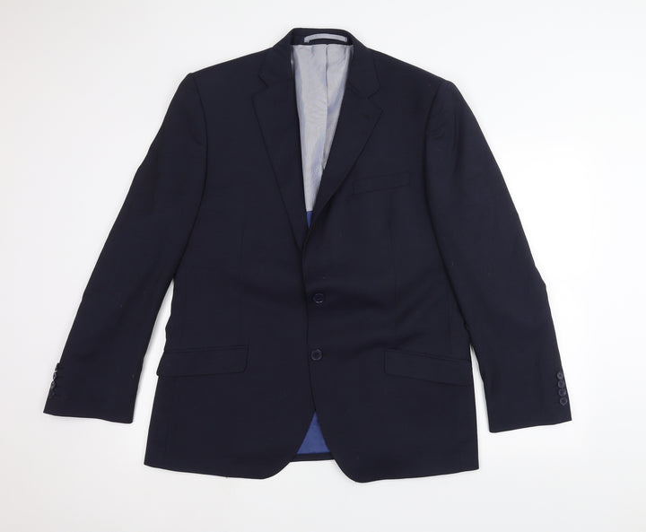Marks and Spencer Mens Blue Jacket Suit Jacket Size 42