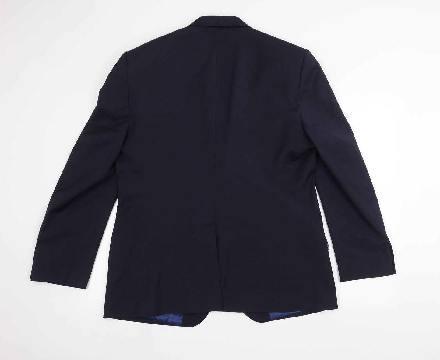Marks and Spencer Mens Blue   Jacket Suit Jacket Size 42