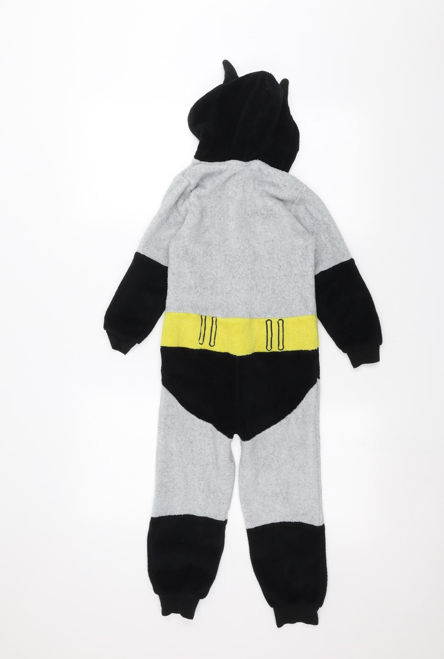 Batman Boys Grey Solid   One Piece Size 5-6 Years  - batman