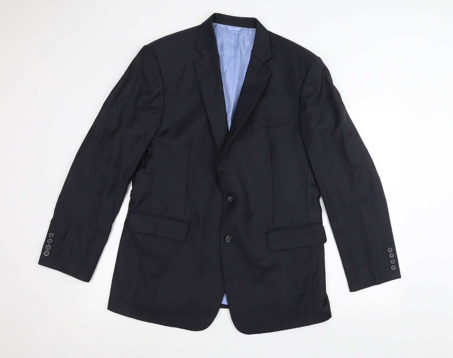 Preworn Mens Grey   Jacket Suit Jacket Size 38