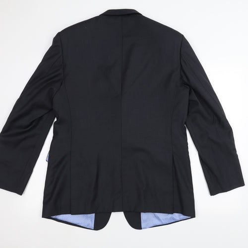 Preworn Mens Grey   Jacket Suit Jacket Size 38