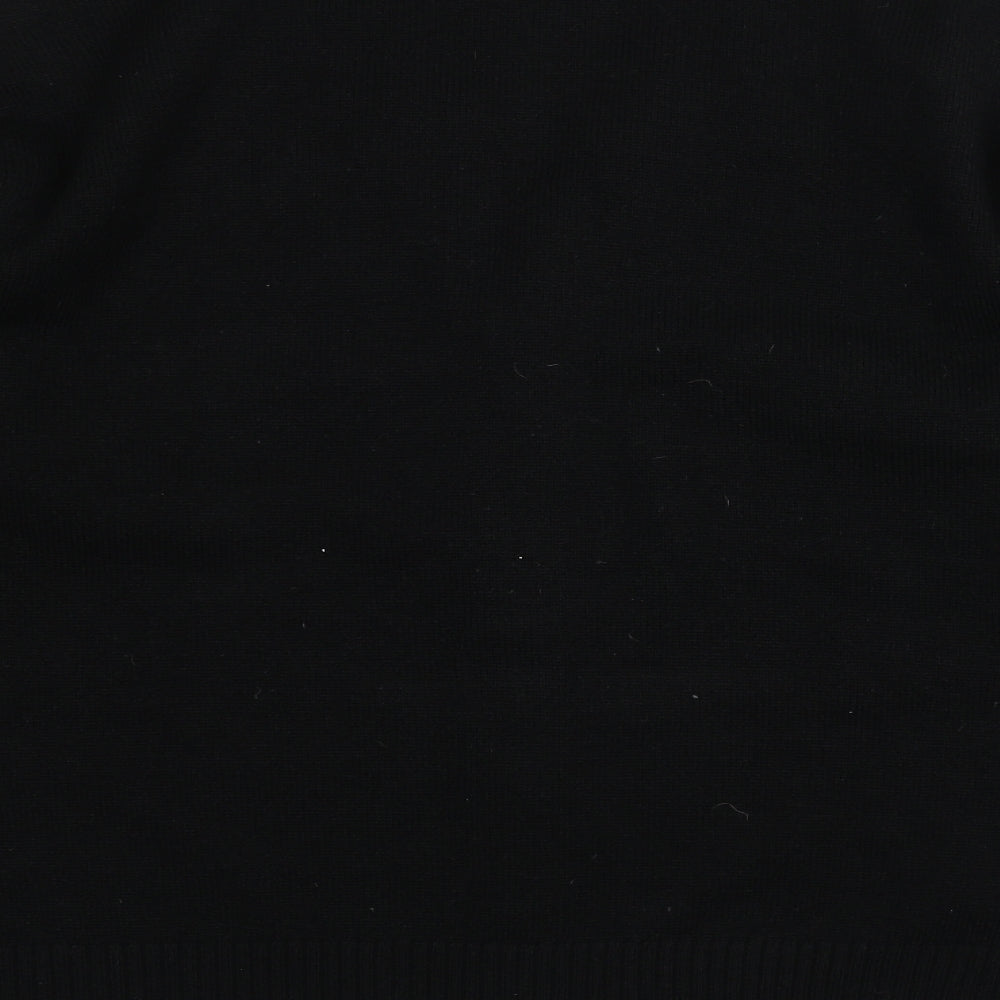 Bershka Womens Black   Jacket Coatigan Size M