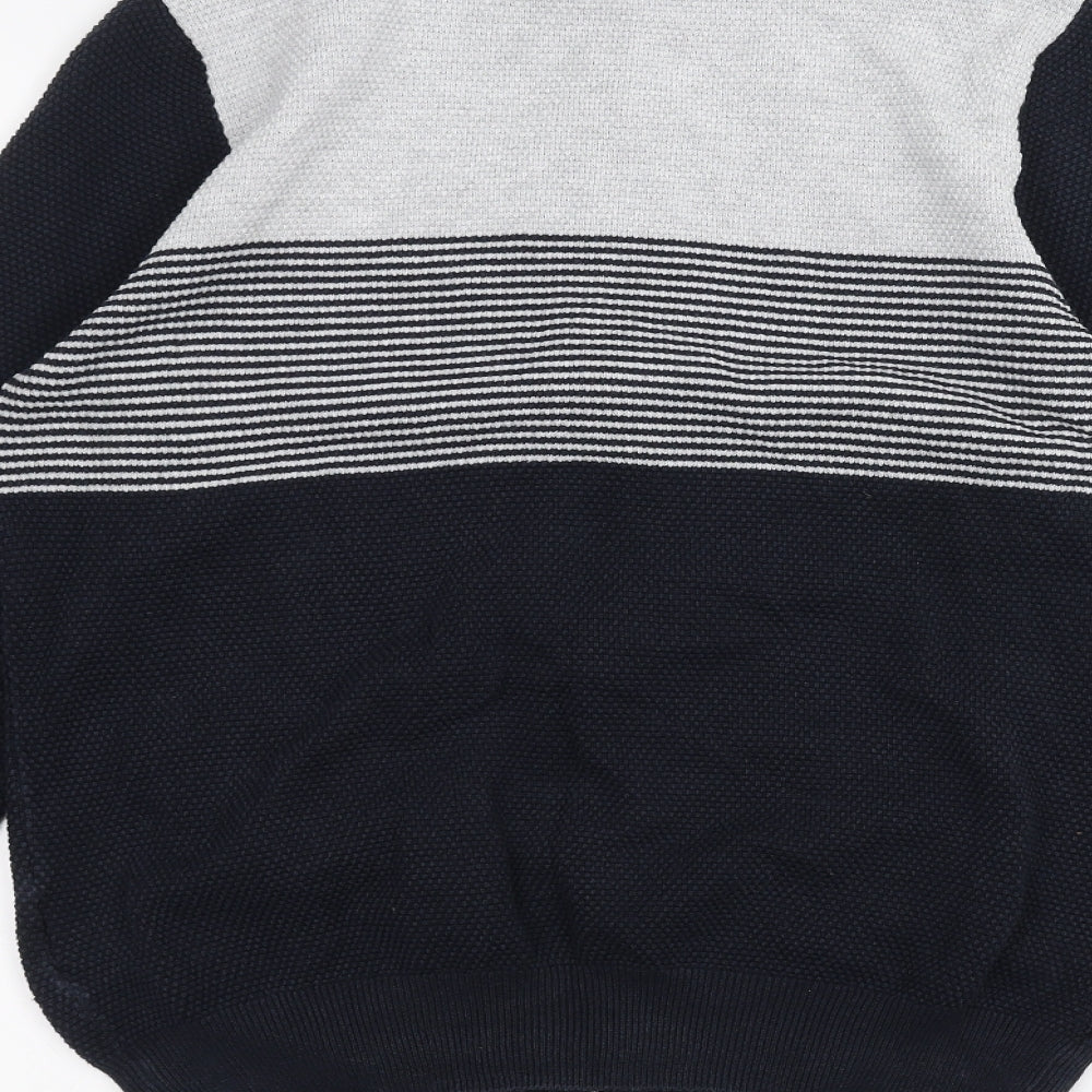 Blue Harbour Mens Blue   Full Zip Jumper Size S