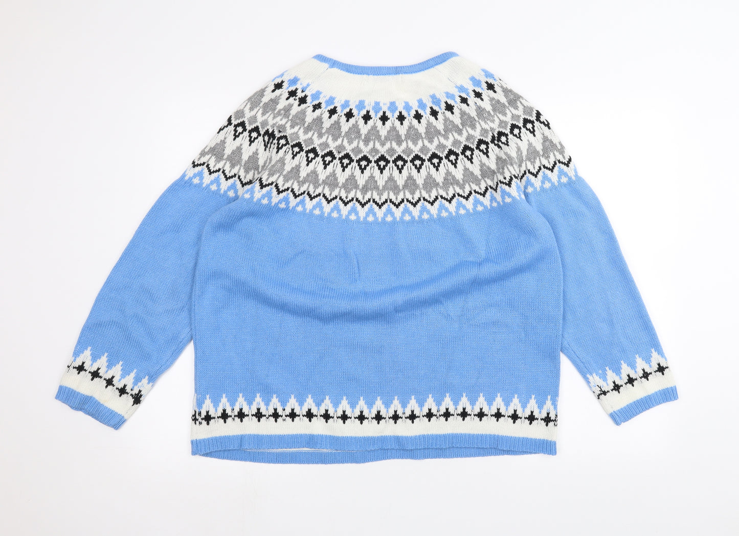 MissLook Womens Blue   Pullover Jumper Size 2XL