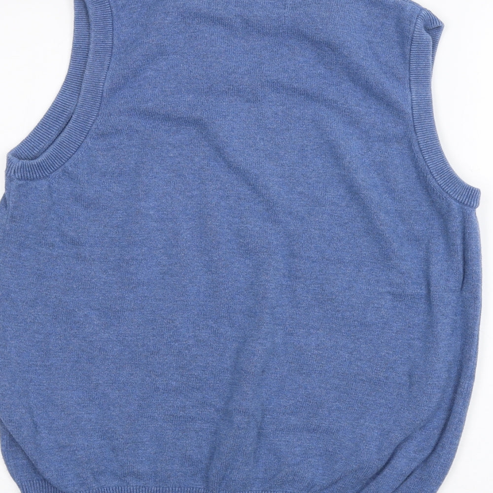 Marks and Spencer Mens Blue   Pullover Jumper Size S