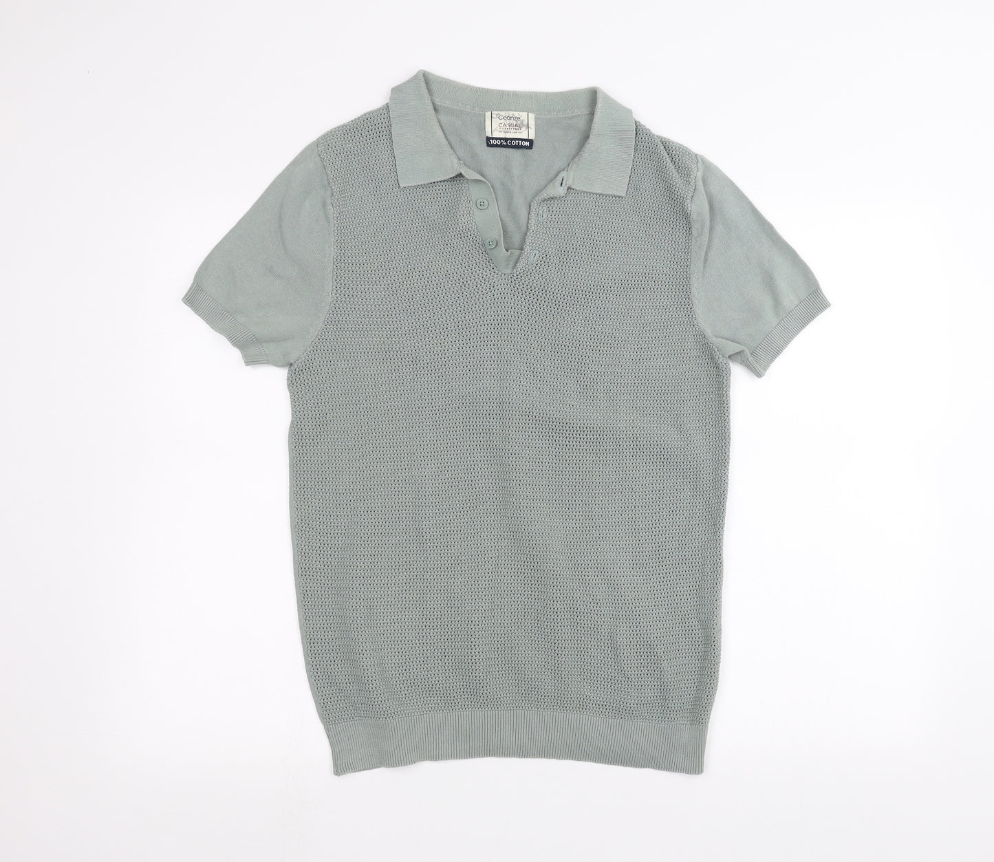 George Mens Green    Polo Size S