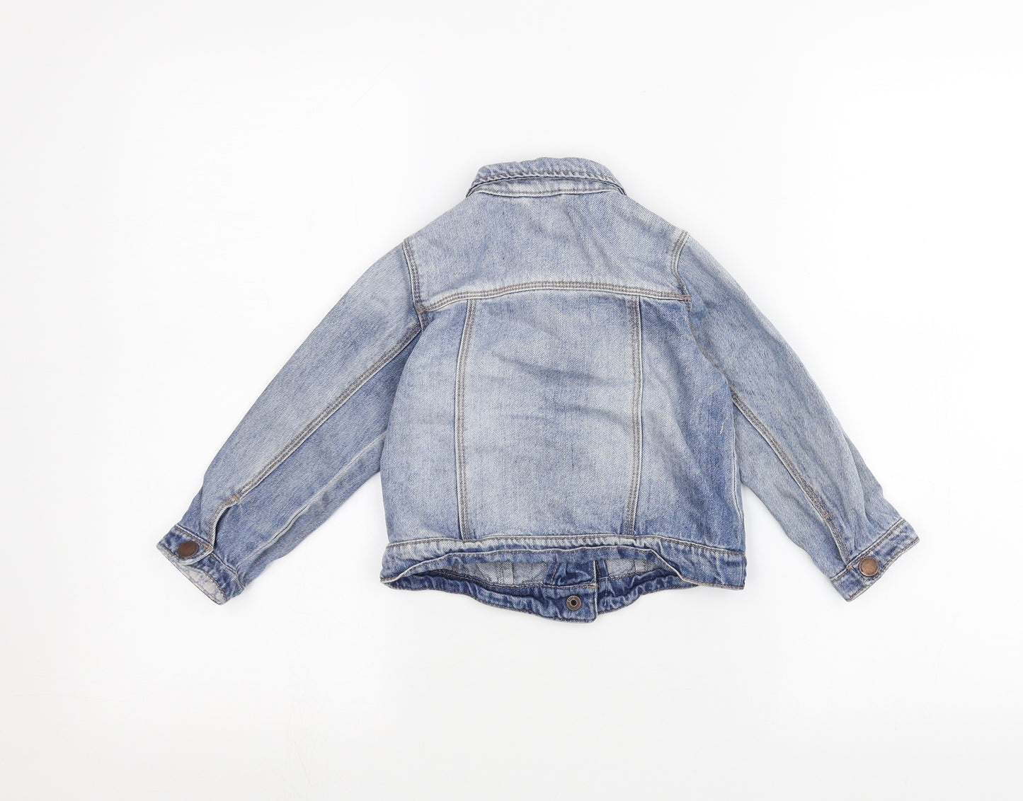 NEXT Girls Blue  Denim Jacket  Size 2-3 Years