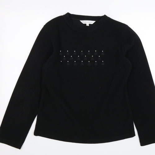 Donna Lewis Womens Black   Pullover Jumper Size XL