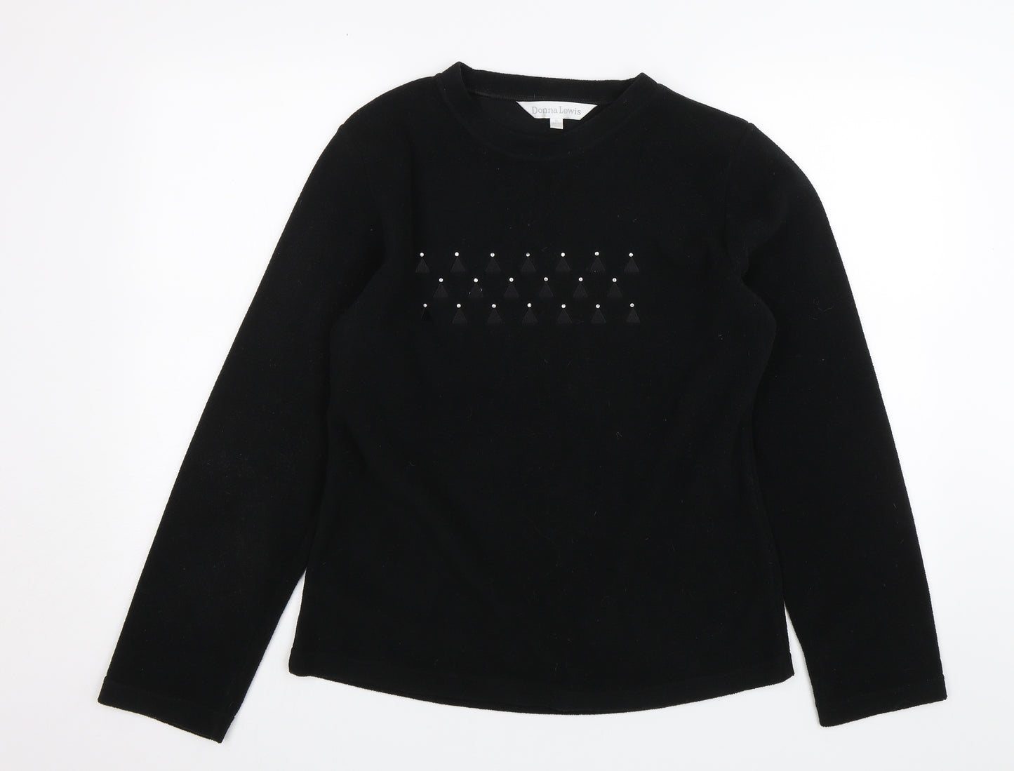 Donna Lewis Womens Black   Pullover Jumper Size XL