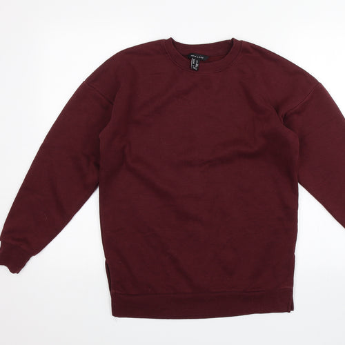 New Look Womens Red   Pullover Jumper Size 8