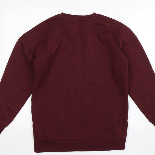 New Look Womens Red   Pullover Jumper Size 8