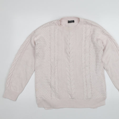 Avenue Womens Pink   Pullover Jumper Size 18