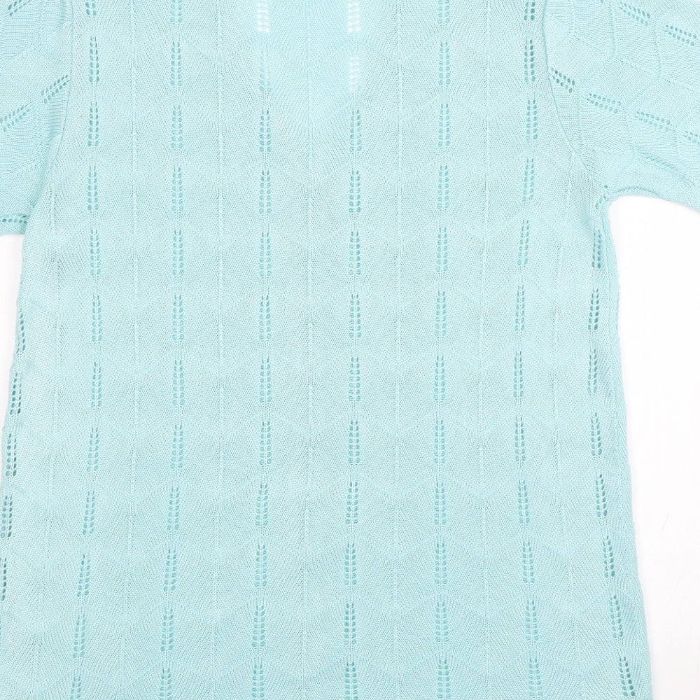 Bonmarché Womens Blue   Basic Blouse Size M