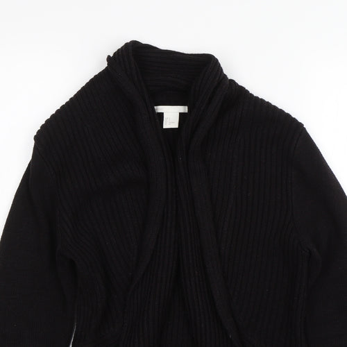 H&M Womens Black   Cardigan Jumper Size S