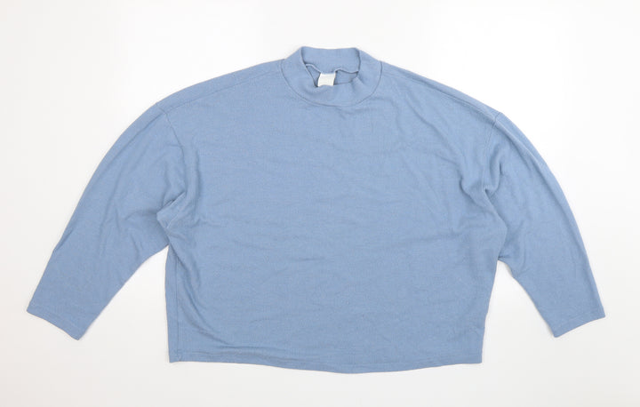 H&M Womens Blue Pullover Jumper Size M