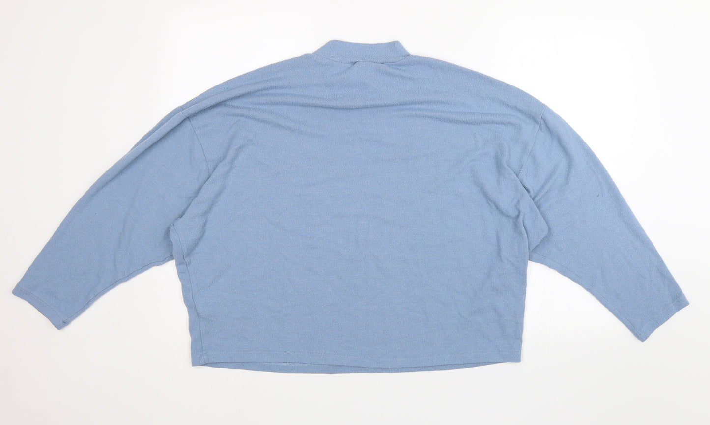 H&M Womens Blue   Pullover Jumper Size M