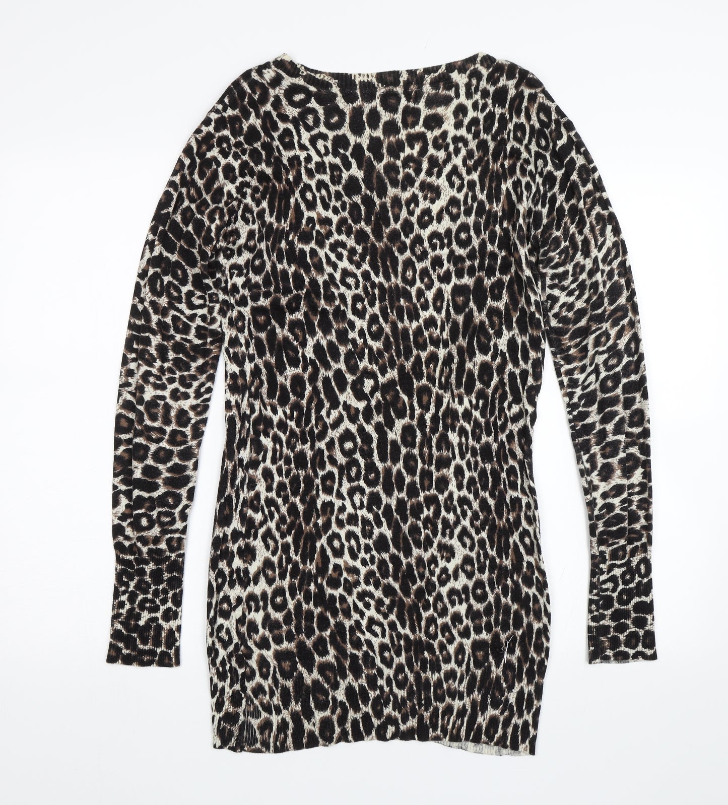 Select Womens Black Animal Print  Shift  Size 14